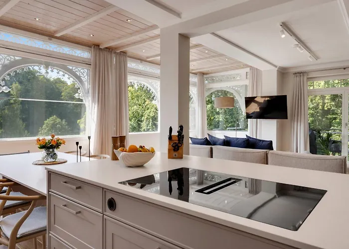 Entire Luxury Flat With Sea View Pool Sauna 아파트 Sellin (Rugen)